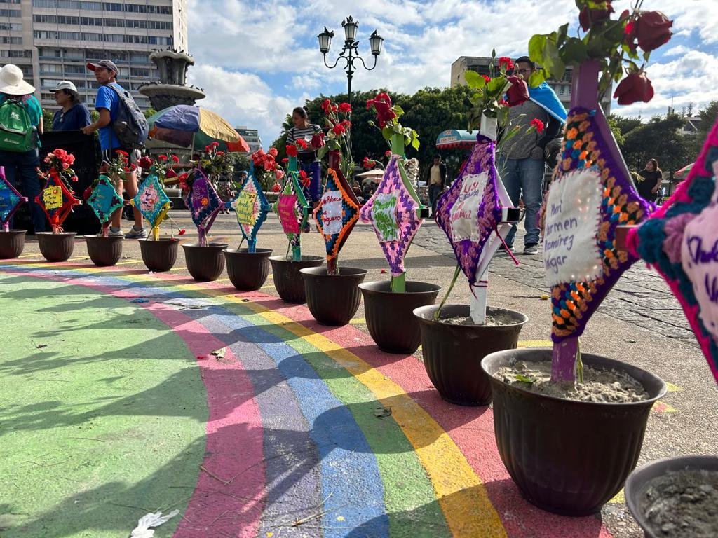  El altar de las niñas reconstruido el 20 de octubre. Fotografía: Eslly Melgarejo. 